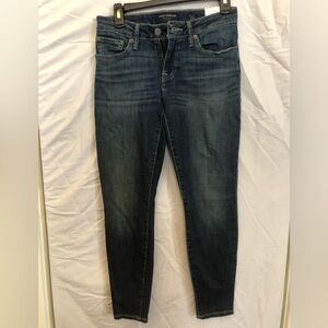 6/28 NWT Lucky Lolita Dark Blue Low Rise Skinny Jeans